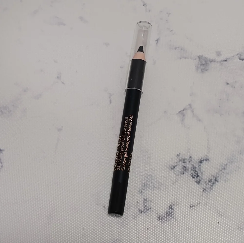New Estee Lauder Double Wear 24H Waterproof Gel Eye Pencil 01 Onyx Travel Size